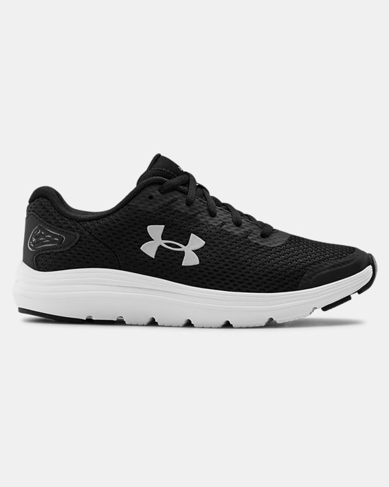Women's UA Surge 2 Running Shoes, Black, pdpMainDesktop image number 0
